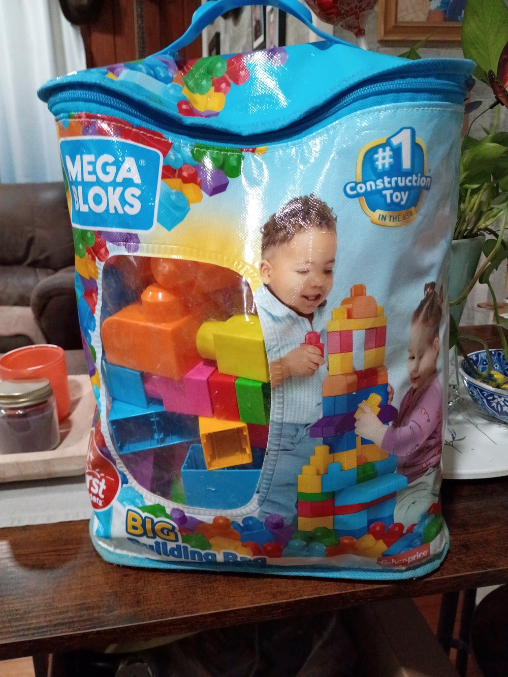 Big Building Bag - Multicolor Kids Construction Toy